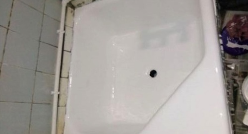 Обновление душевого поддона акрилом | Сольцы